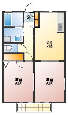 シャーメゾンタウン南中里Cの間取り