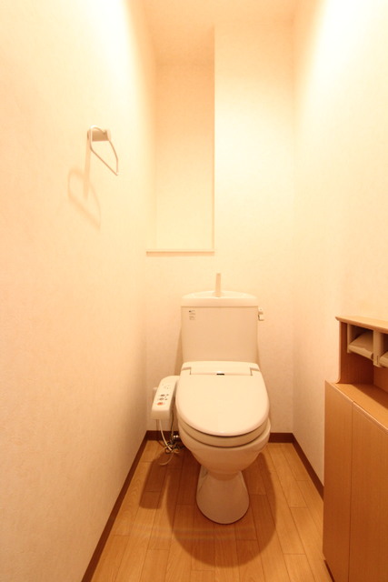 【松山市溝辺町のアパートのトイレ】