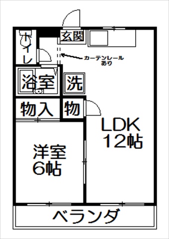 ラビットハウスさくらハイツの間取り