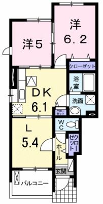 ラッフィナートの間取り