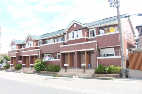 滋賀県守山市水保町の賃貸アパートの外観