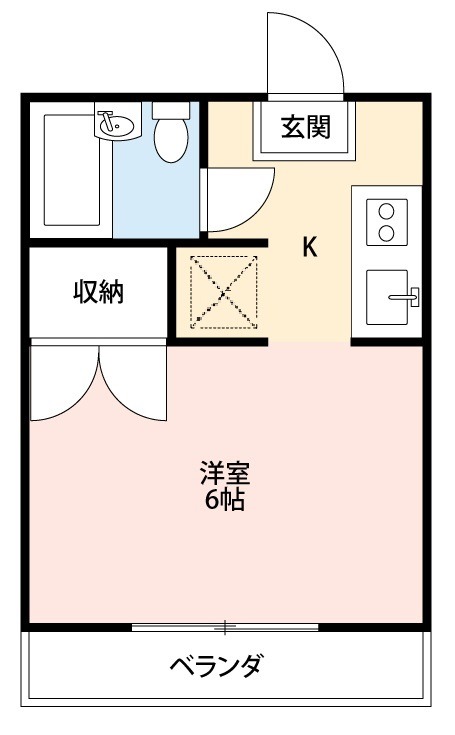 フラワーハイムの間取り