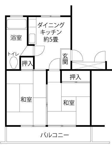 清瀬台田の間取り