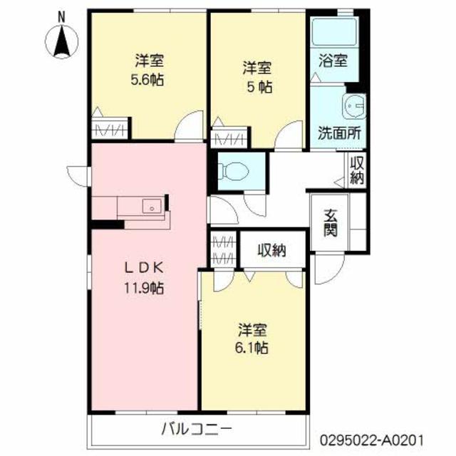 ソレーユ学園台の間取り