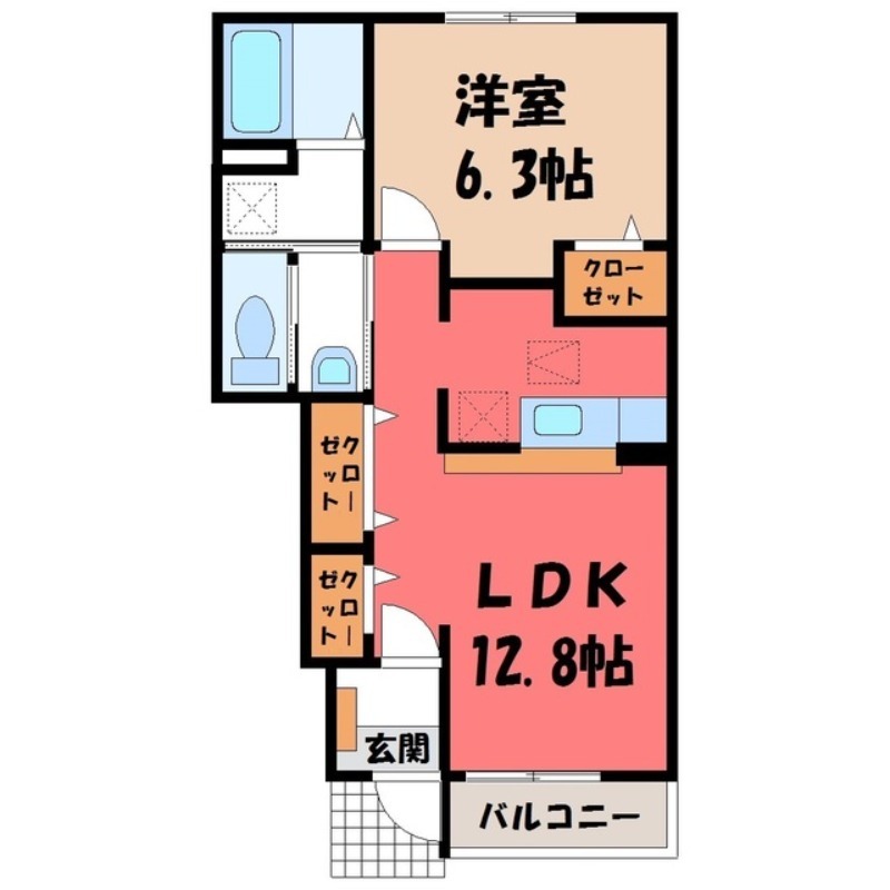 リュエル・2の間取り