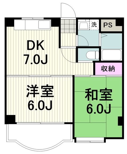 マキシムＩＫ６の間取り