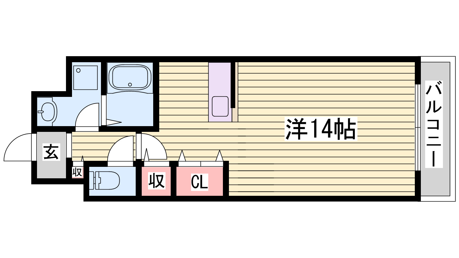 【ミルキーウェイの間取り】