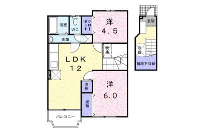 エクセル壱番館の間取り