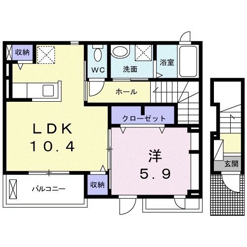 グランデ　シーナIIIの間取り