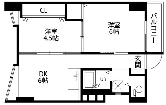 【エクセル北巽の間取り】