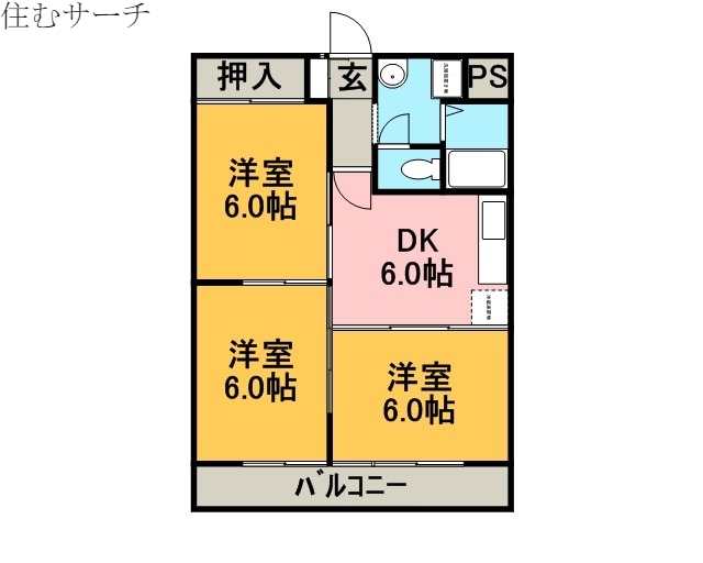 ユーズアークの間取り