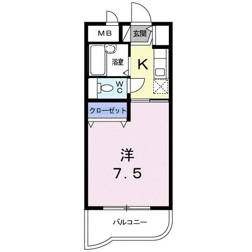 【ＭＡＩＳＯＮ　ＪＥＵＮＥＳＳＥの間取り】