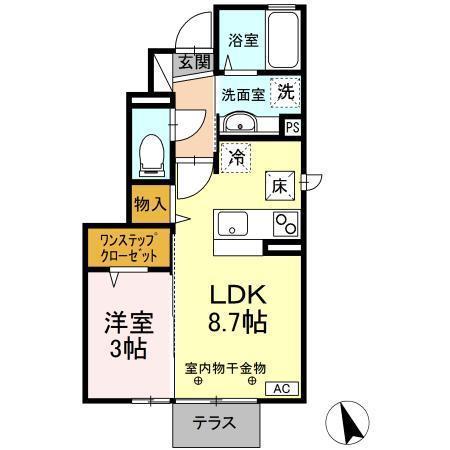 プランドール（二戸市）の間取り