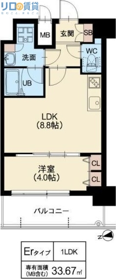 スプランディッドVIIの間取り