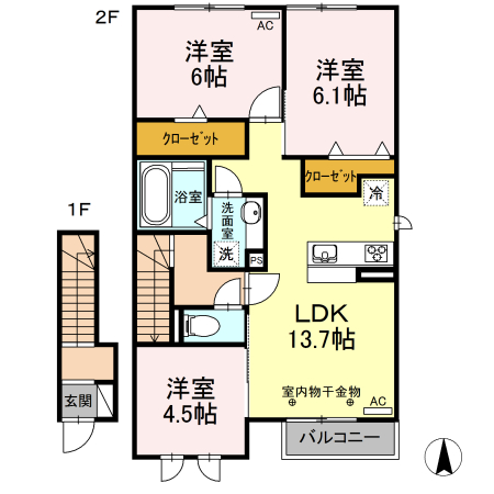 エミネンスの間取り