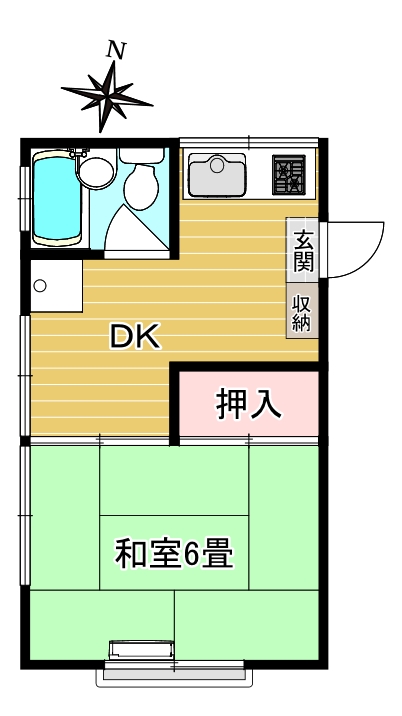 ハイツ照井の間取り