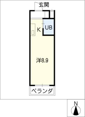 朝日プラザアクシス東別院の間取り