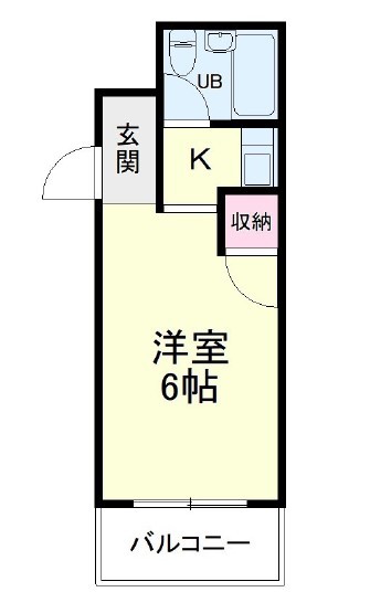 【浜松市中央区布橋のマンションの間取り】