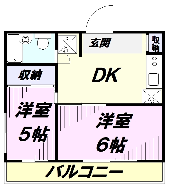 ヒルズ青葉の間取り