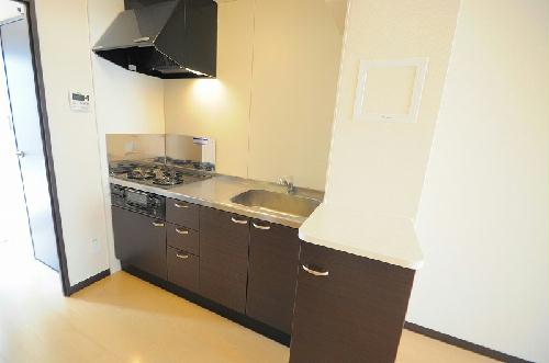 キッチン　3口ガスコンロのシステムキッチン！！