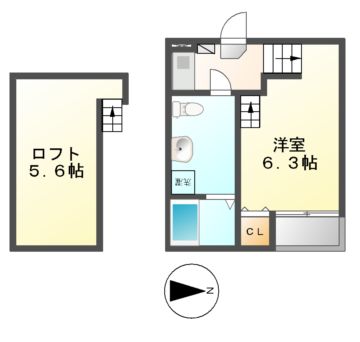 ＮＥＸＳＴＡＧＥII（ネクステージII）の間取り