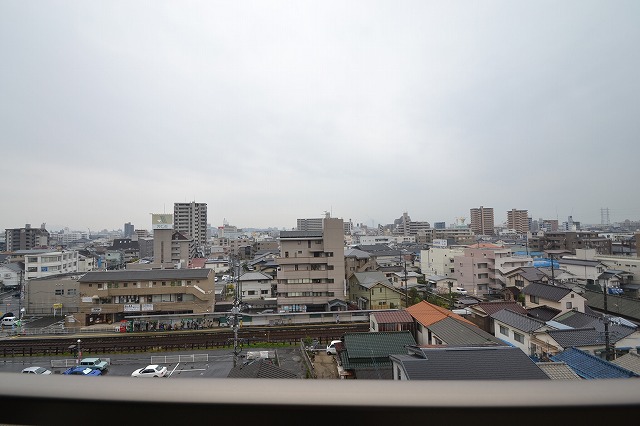 【広島市西区古江西町のマンションの眺望】