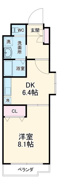 名古屋市南区源兵衛町のマンションの間取り