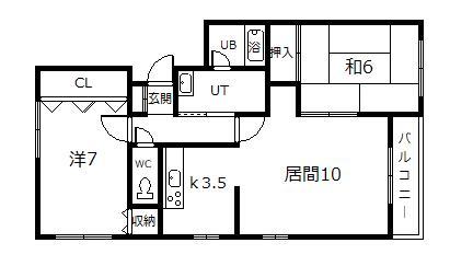 ガーデンハウス（西）の間取り