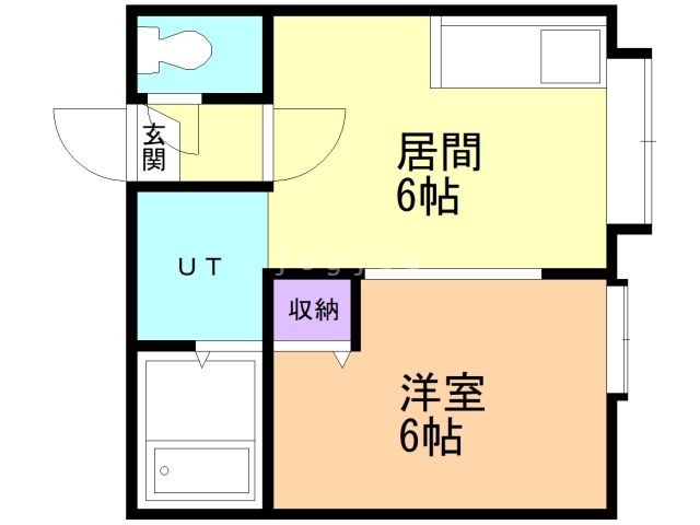 ウィンディ琴似弐番館の間取り