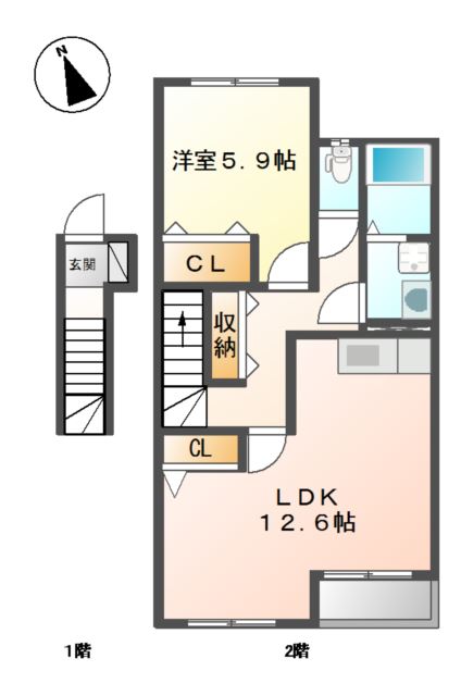 花水木の間取り