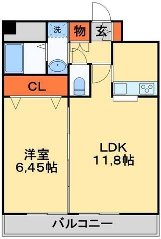 柏市あけぼののマンションの間取り