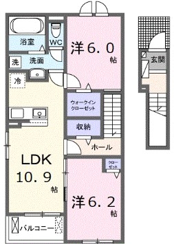 ブリーゼの間取り