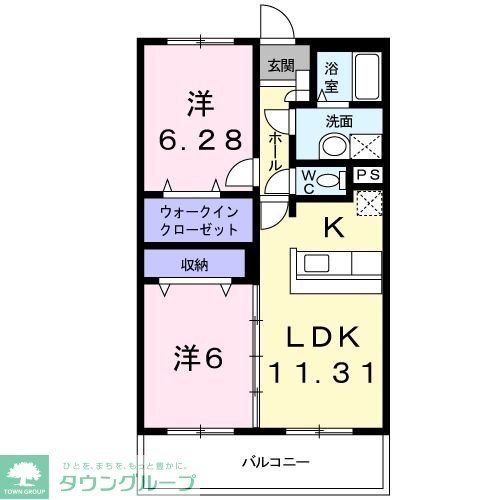 ファイン　ヴィレッジの間取り