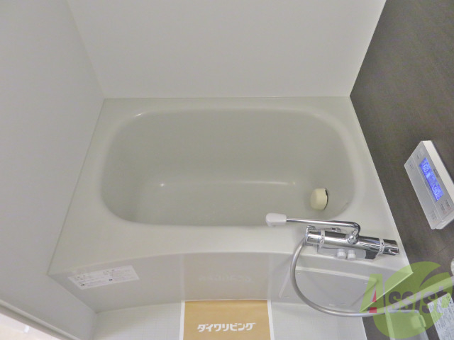 バス・シャワールーム　お風呂はこちらです。ゆったりできそうですね。