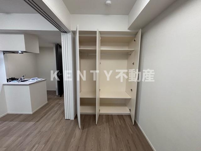 収納　収納のためのスペースです