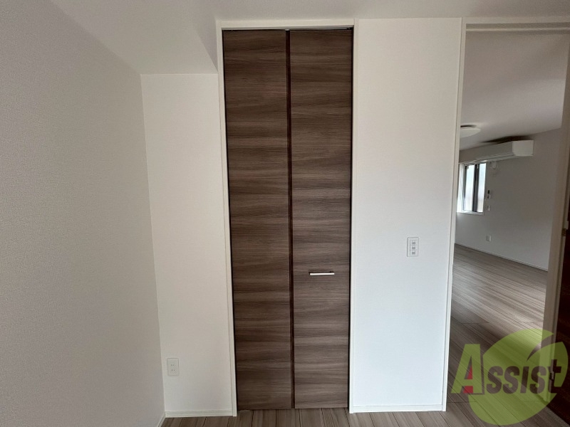 収納　こちらが収納です。有効活用してお部屋を広く使えますね。