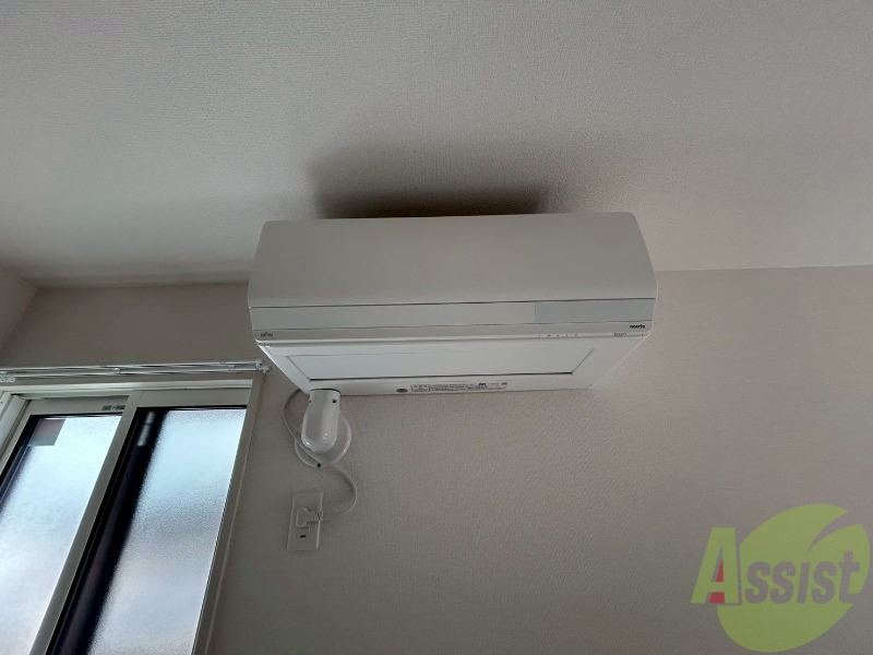 その他設備　エアコンが付いているので入居日から快適に過ごせますね。