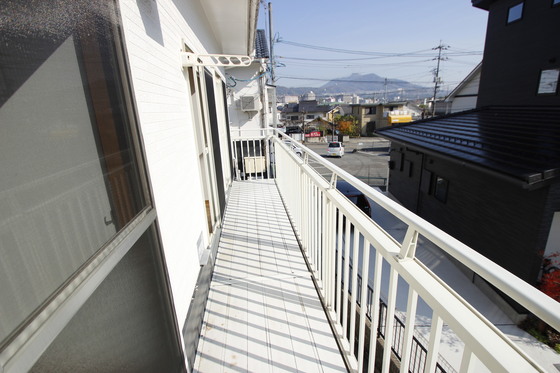 バルコニー　※別部屋の写真です