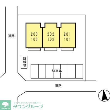駐車場　間取図