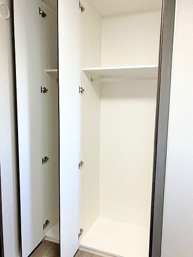 収納　クロゼット(洋室約4.1畳)