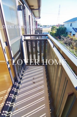 バルコニー　※写真は上階のもの