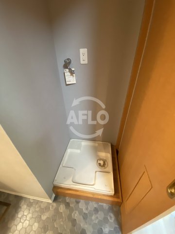 その他設備　ポプラの樹　洗濯機置き場