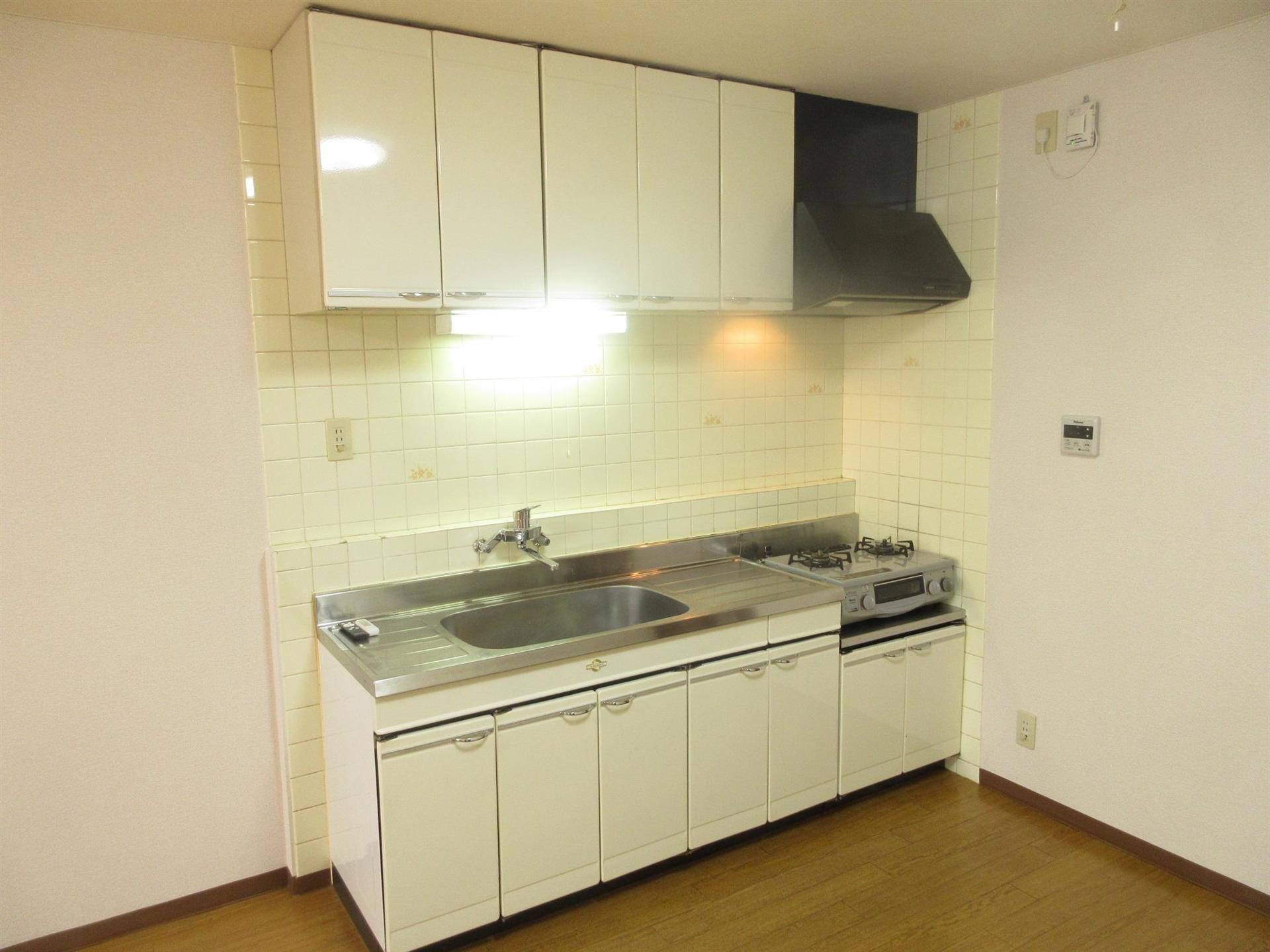 キッチン　ガスコンロは残置物となります☆