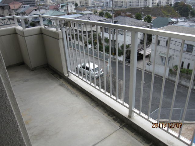 バルコニー　眺めもいいです