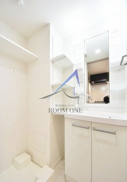 洗面設備　洗面台です。