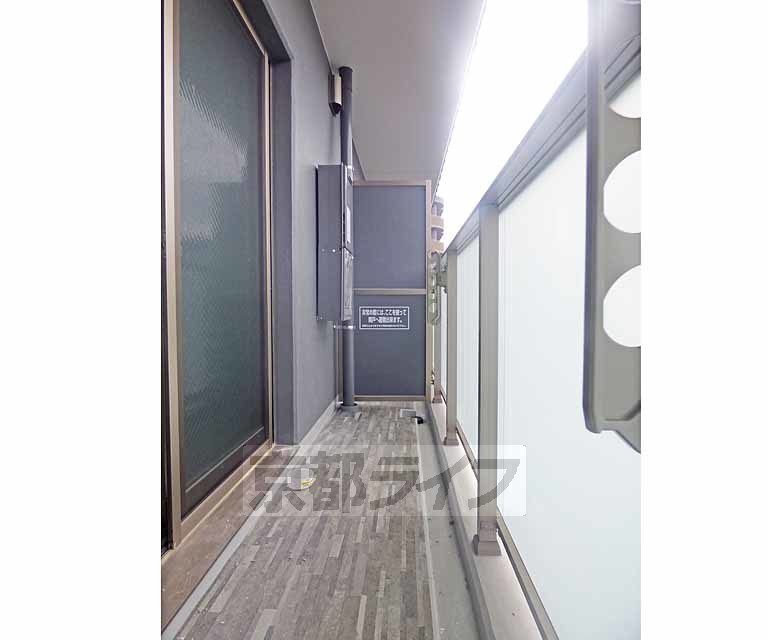 バルコニー　日当たり良好。