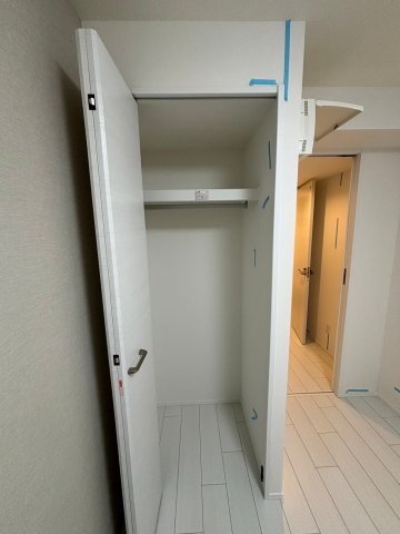 収納　たっぷりとした収納スペースです