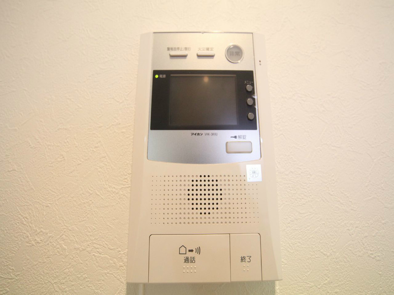 セキュリティ　ＴＶモニター付インターホン