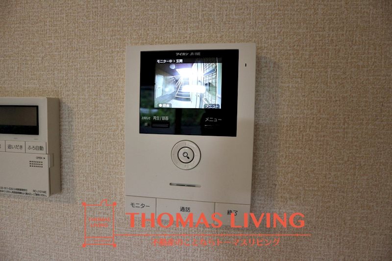セキュリティ　モニター付きインターフォン