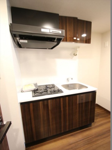 キッチン　2口コンロのシステムキッチンです♪